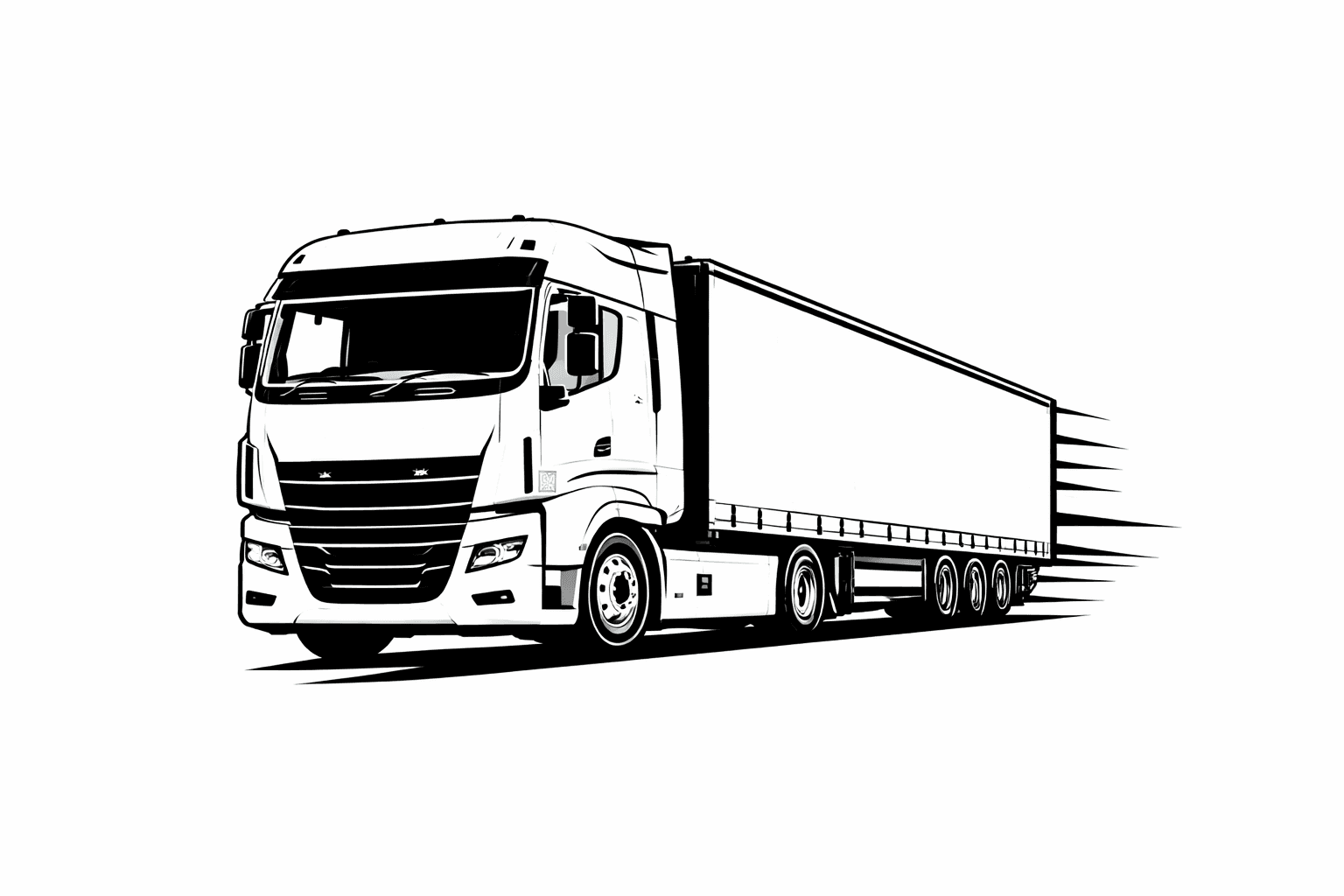 Schlüsselzahl 95 Weiterbildung für Berufskraftfahrer mit modernem LKW und digitalen Schulungsmodulen im Hintergrund